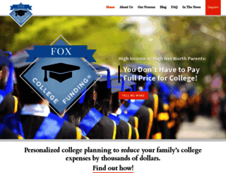foxcollegefunding.com screenshot