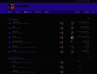 foxelbox.com screenshot