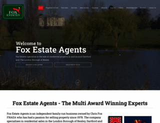 foxestateagents.com screenshot