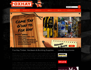 foxhay.com.au screenshot