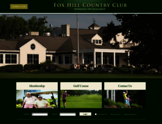 foxhillcountryclub.net screenshot