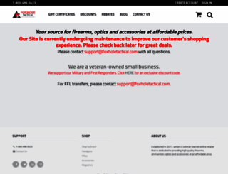 foxholetactical.com screenshot
