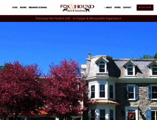 foxhoundinn.com screenshot
