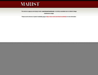 foxmail.marist.edu screenshot