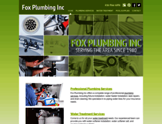 foxplumbinginc.com screenshot