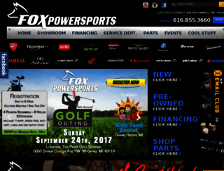 foxpowersports.com screenshot