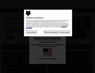 foxracing.fr screenshot