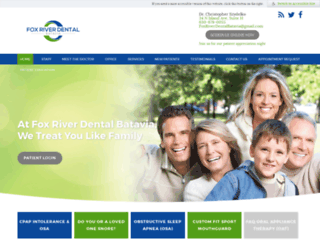 foxriverdentalbatavia.com screenshot