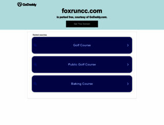 foxruncc.com screenshot