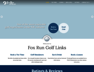 foxrungolflinks.com screenshot