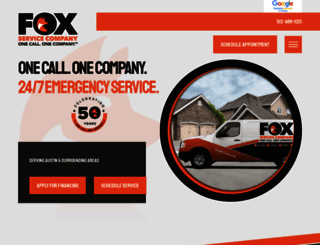 foxservice.com screenshot