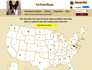 foxterrier.rescueme.org screenshot