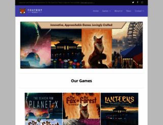foxtrotgames.com screenshot