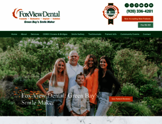foxviewdental.com screenshot