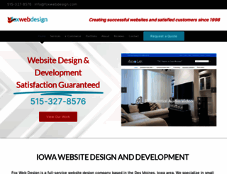 foxwebdesign.com screenshot