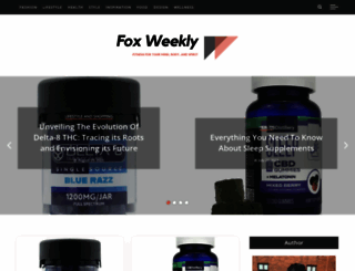 foxweekly.com screenshot