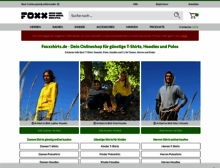 foxxshirts.de screenshot