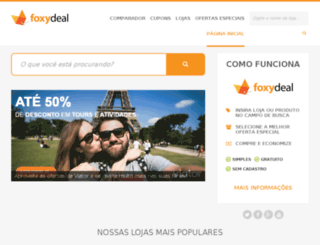 foxydeal.com.br screenshot