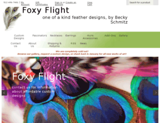 foxyflight.com screenshot