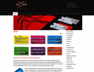 foyerprinting.com.au screenshot