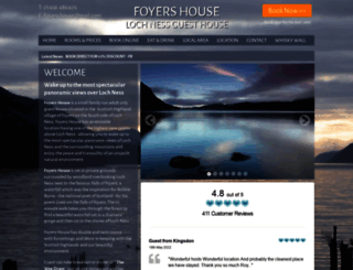 foyershouse-lochness.com screenshot
