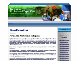 fpe.org.es screenshot