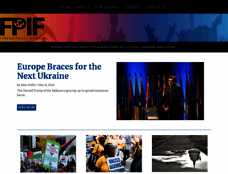 fpif.org screenshot