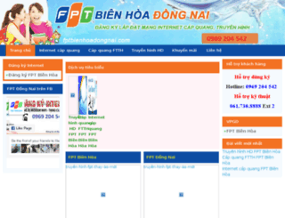 fptbienhoadongnai.com screenshot