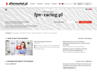 fpv-racing.pl screenshot