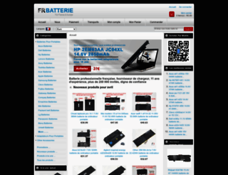 fr-batterie.com screenshot