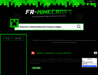 fr-minecraft.net screenshot