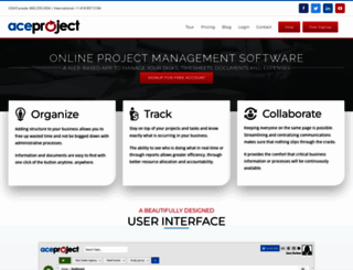 fr.aceproject.com screenshot