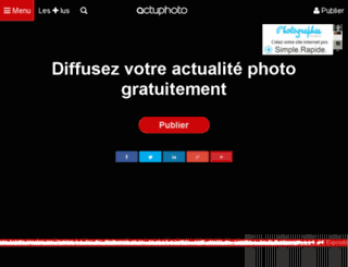 fr.actuphoto.com screenshot