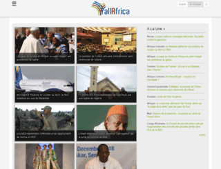 fr.allafrica.com screenshot