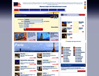 fr.atel-hotels.com screenshot