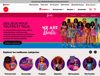 fr.barbie.com screenshot