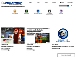 fr.dosatron.com screenshot