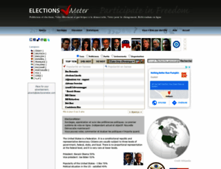fr.electionsmeter.com screenshot