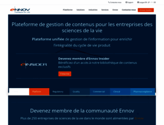 fr.ennov.com screenshot
