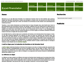 fr.excel-translator.de screenshot
