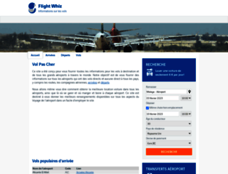 fr.flightwhiz.com screenshot