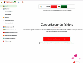 fr.free-converter.com screenshot