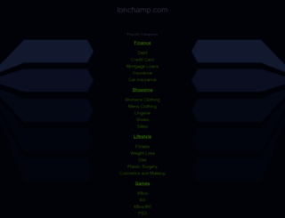 fr.lonchamp.com screenshot
