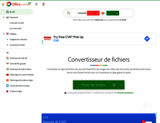 fr.office-converter.com screenshot