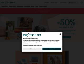 fr.photobox.be screenshot