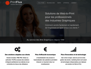 fr.printflux.com screenshot