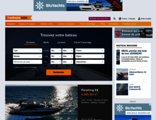 fr.topboats.com screenshot