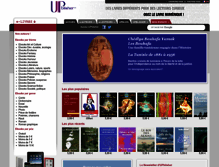fr.upblisher.com screenshot