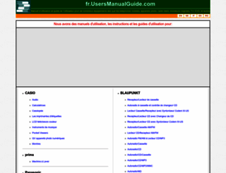 fr.usersmanualguide.com screenshot