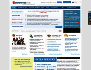 fr.vietnam-visa.com screenshot